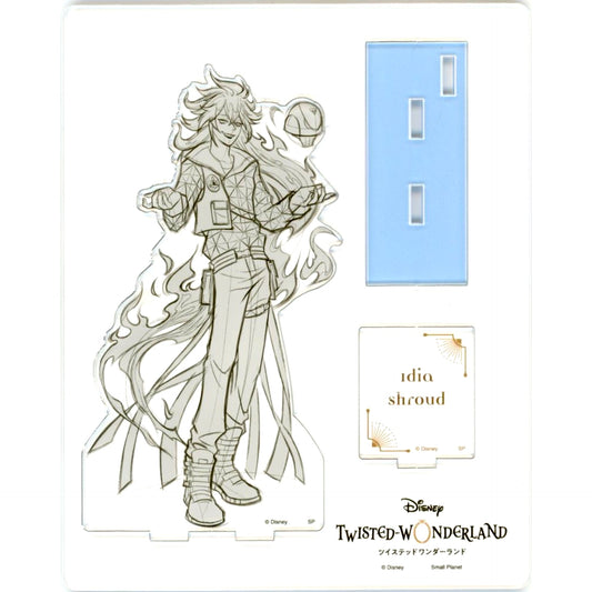 Idia Shroud Acrylic Stand Disney Artist Art Sketch Style Smile Ver. Disney Twisted-Wonderland shopDisney Limited [USED]