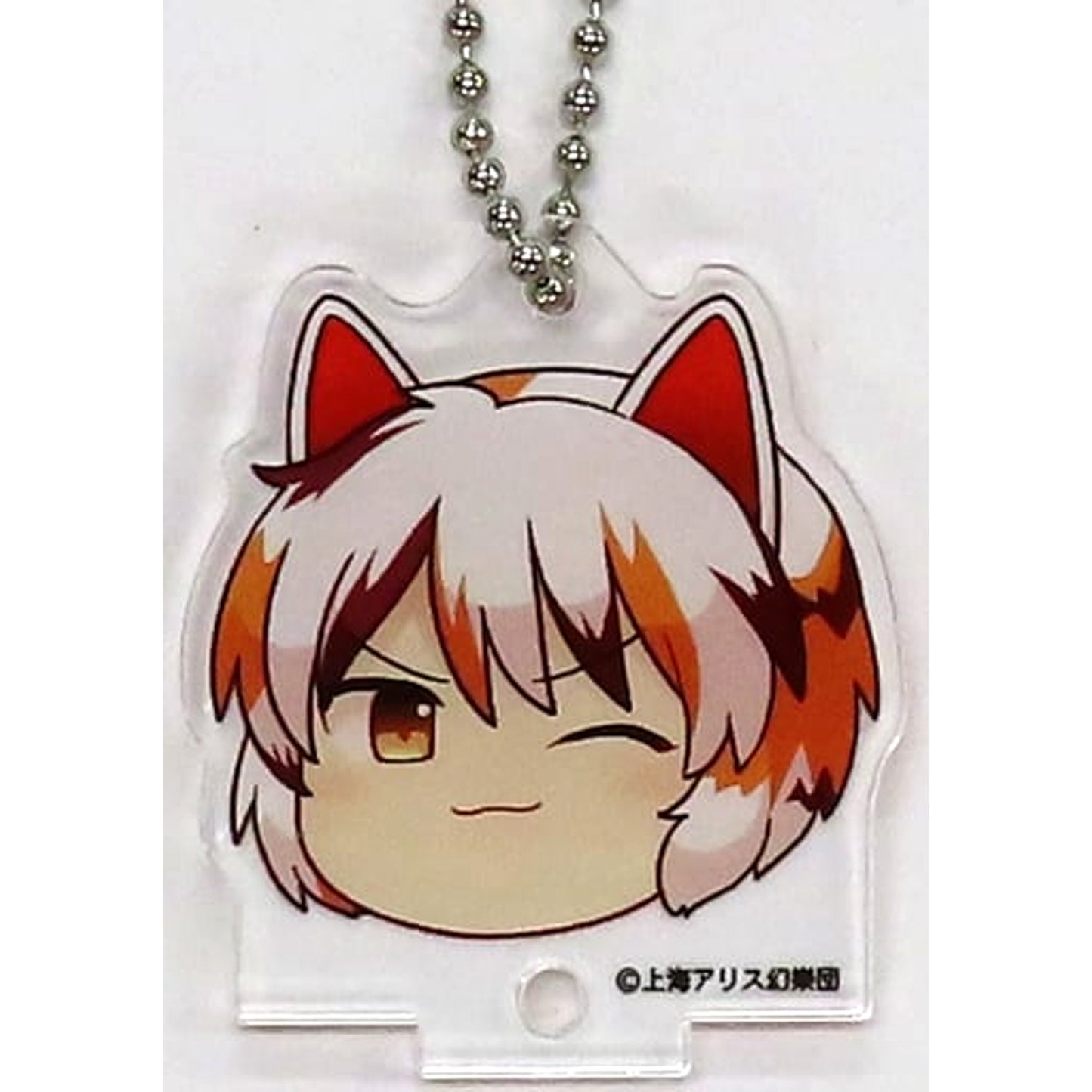 Touhou Project Mike Goutokuji Acrylic Keychain Yukkuri Gensokyo Collection A Atre Akihabara Hakurei Shrine Summer Festival 2022 Exclusive Keychains [USED]