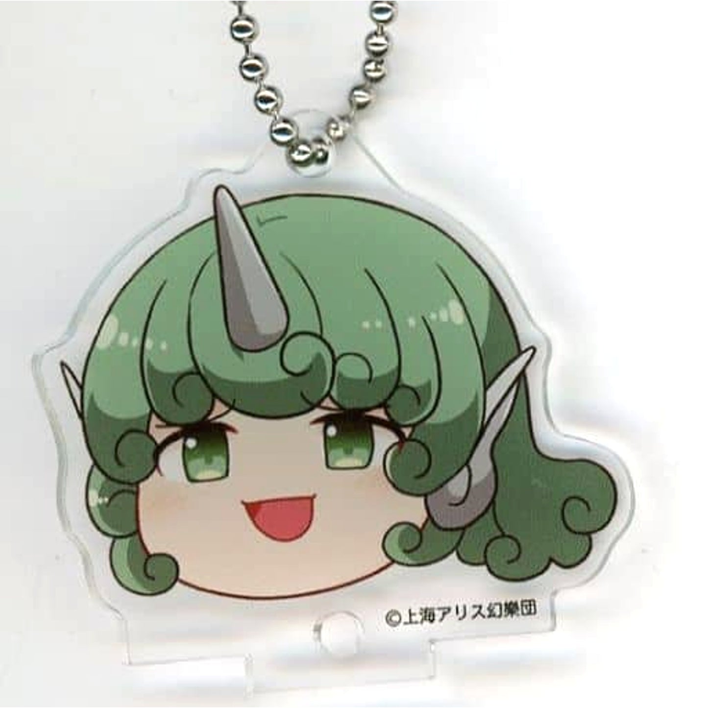Touhou Project Aun Komano Acrylic Keychain Yukkuri Gensokyo Collection C Atre Akihabara Hakurei Shrine Summer Festival 2022 Exclusive Keychains [USED]