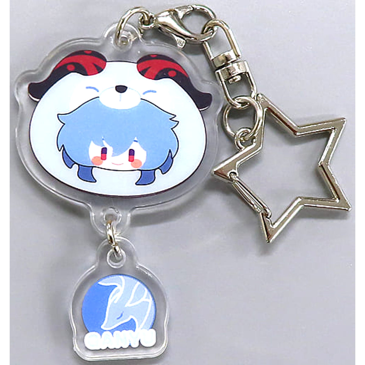 Genshin Ganyu Teyvat Zoo Series Acrylic Keychain Keychains [USED]