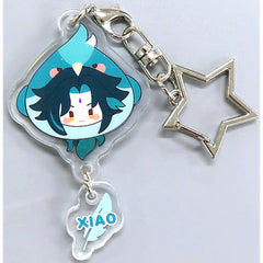 Genshin Xiao Teyvat Zoo Series Acrylic Keychain Keychains [USED]
