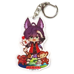 Granblue Fantasy Mordred Local Acrylic Keychain R Okayama Keychains [USED]