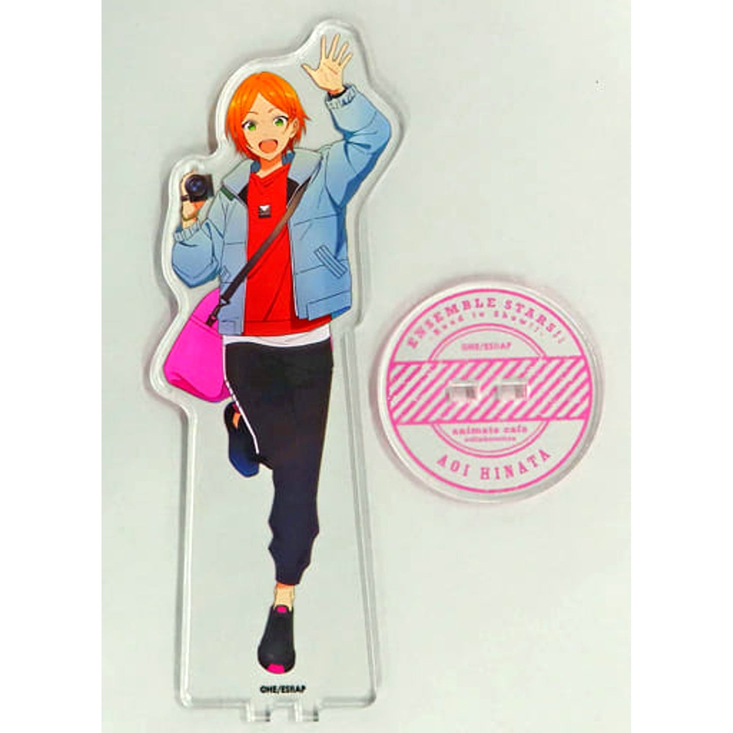 Hinata Aoi Ensemble Stars!! Road to Show!! Special Screening Version x animatecafe Part 2 Big Acrylic Stand Road to Show!! Ver. [USED]