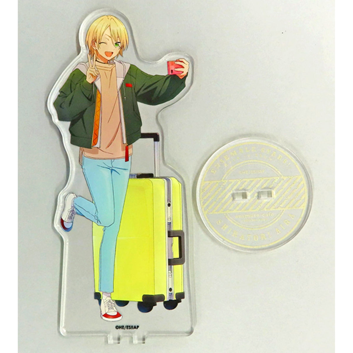 Aira Shiratori Ensemble Stars!! Road to Show!! BIG Acrylic Stand Road to Show!! Ver. Special Screening animatecafe 2nd [USED]