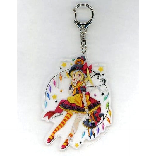 Touhou Project Flandre Scarlet Jumbo Acrylic Keychain Atre Akihabara Hakurei Shrine Autumn Festival 2018 Exclusive Keychains [USED]
