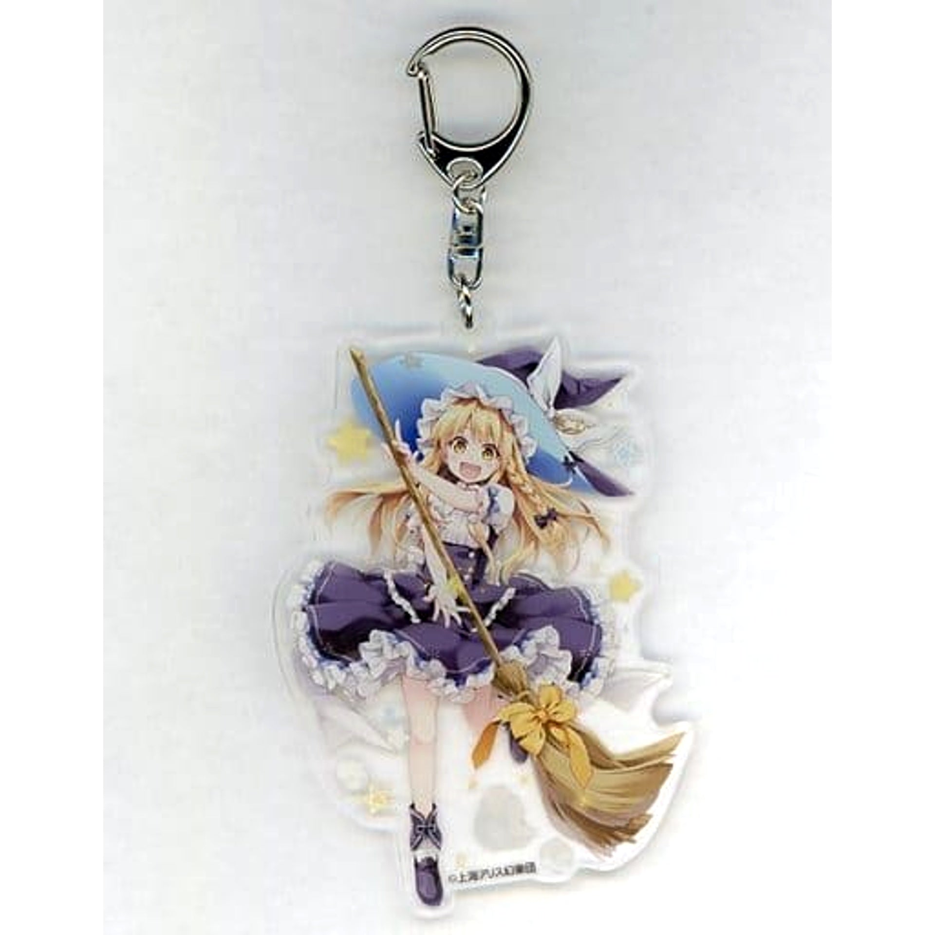 Touhou Project Marisa Kirisame 2018 Jumbo Acrylic Keychain Atre Akihabara Hakurei Shrine Spring Festival 2018 Exclusive Keychains [USED]