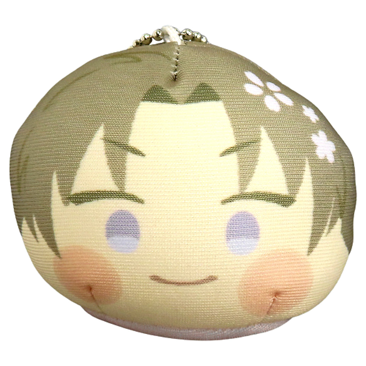 Wanpaku! Touken Ranbu Heshikiri Hasebe Omanjuu Niginigi Mascot Part 2 of 1 Wanpaku! Touken Ranbu Limited Keychains [USED]