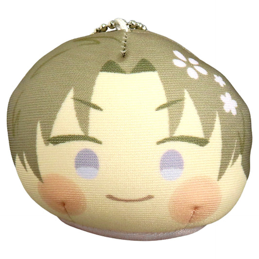 Wanpaku! Touken Ranbu Heshikiri Hasebe Omanjuu Niginigi Mascot Part 2 of 1 Wanpaku! Touken Ranbu Limited Keychains [USED]