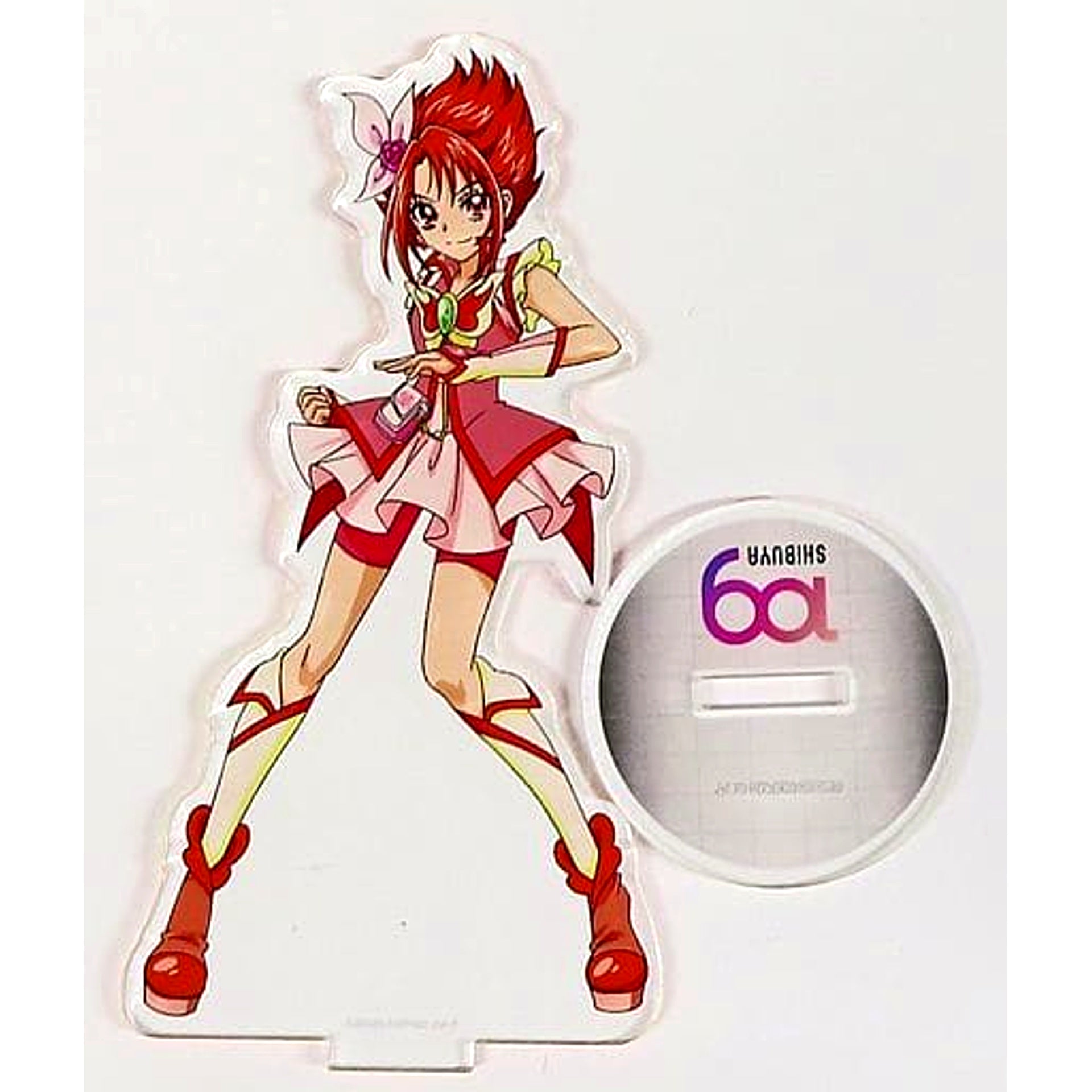 Cure Rouge Healin' Good Precure Movie Yume no Machi de Kyun tto GoGo Daihenshin Acrylic Stand [USED]