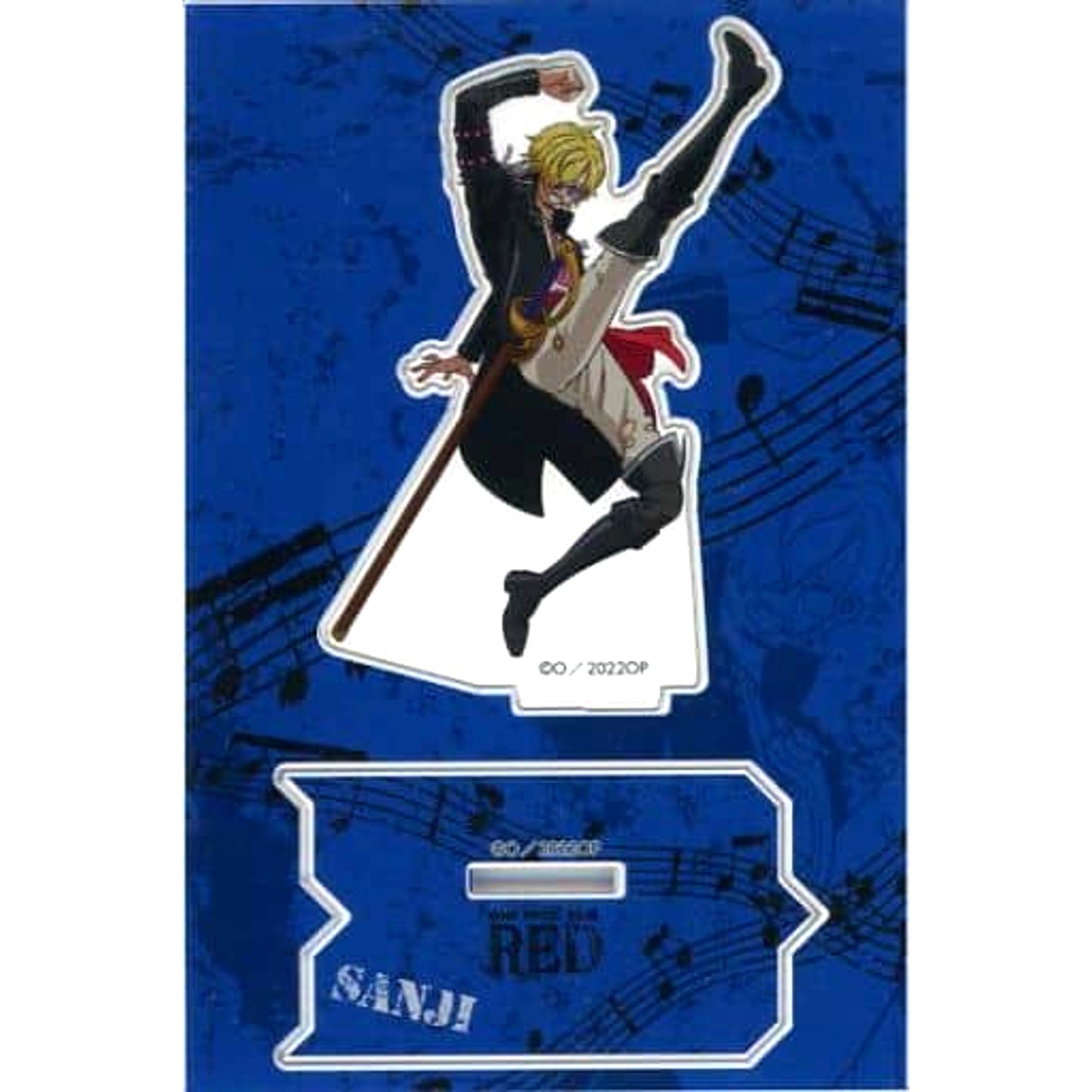Sanji One Piece FILM RED Acrylic Figure Stand Theater Goods [USED]