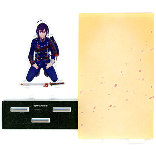Namazuo Toushirou No.13 Touken Ranbu ONLINE Acrylic Character Stand Kneeling Pose [USED]