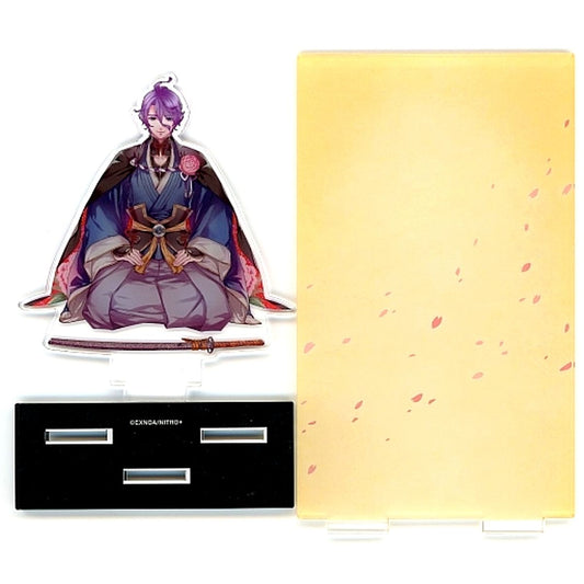 Kasen Kanesada No.44 Touken Ranbu ONLINE Acrylic Character Stand Kneeling Pose [USED]
