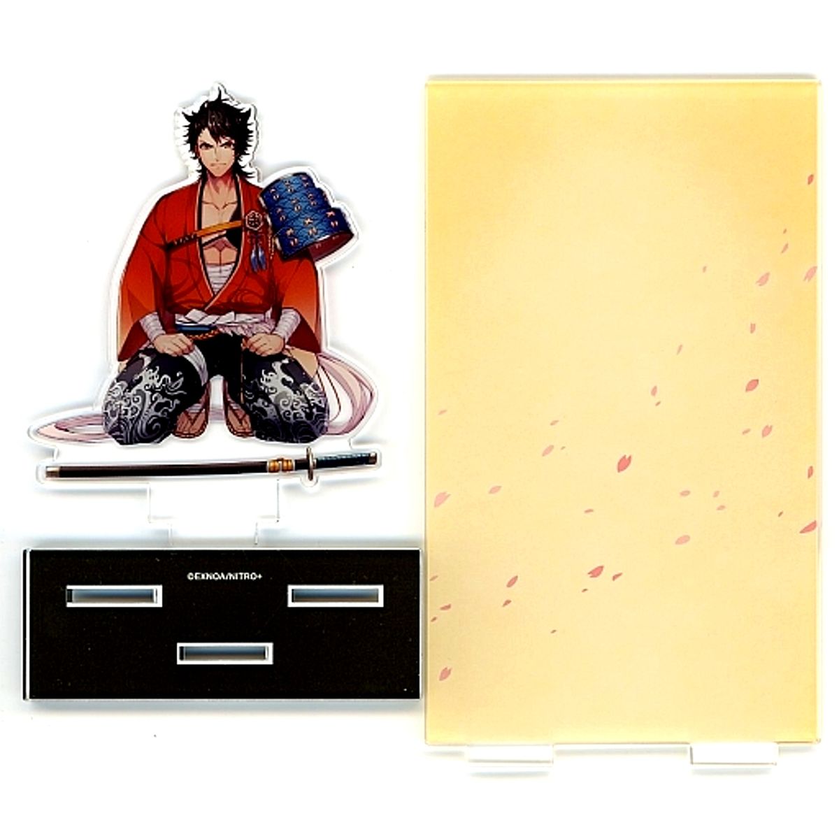 Mutsunokami Yoshiyuki Touken Ranbu ONLINE Acrylic Item Kneeling Pose [USED]