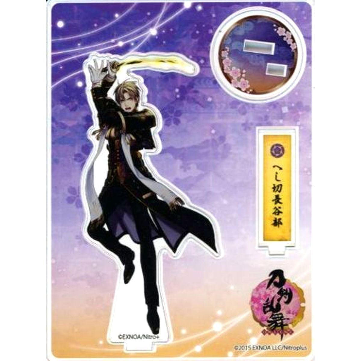 Heshikiri Hasebe Touken Ranbu ONLINE Kiwami Battle Ver. Acrylic Figure [USED]