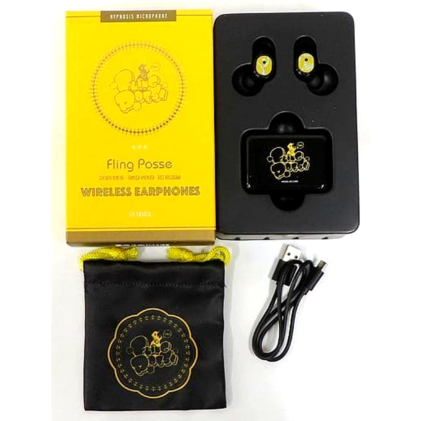 Shibuya Division Fling Posse Hypnosis Mic -Division Rap Battle- HYPNOSISMIC Wireless Earphones x ONKYO HYPSTER Limited [USED]