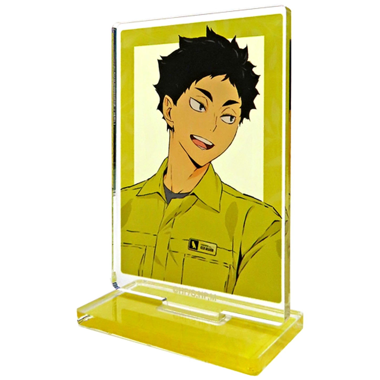 Keiji Akaashi Haikyu!! x Tobu Zoo 2022 Tobu Zoo Collaboration Newly Drawn Illustration Part 2 Zookeeper Ver. Trading Acrylic Stand [USED]