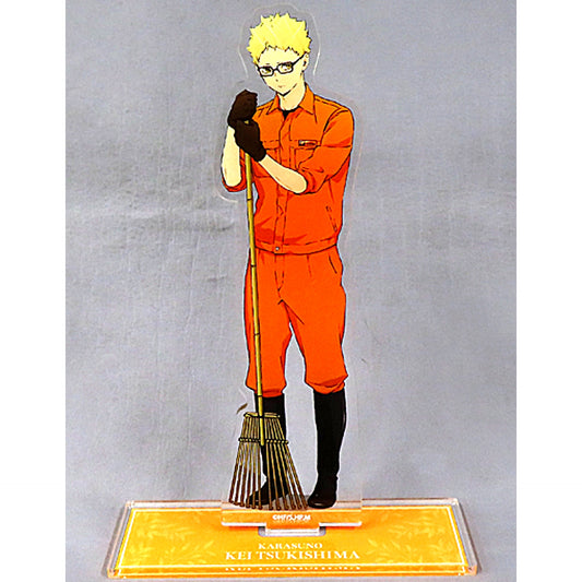 Kei Tsukishima Tobu Zoo Collaboration Newly Drawn Illustration Part 2 Zookeeper Ver. BIG Acrylic Stand Haikyu!! x Tobu Zoo 2022 [USED]