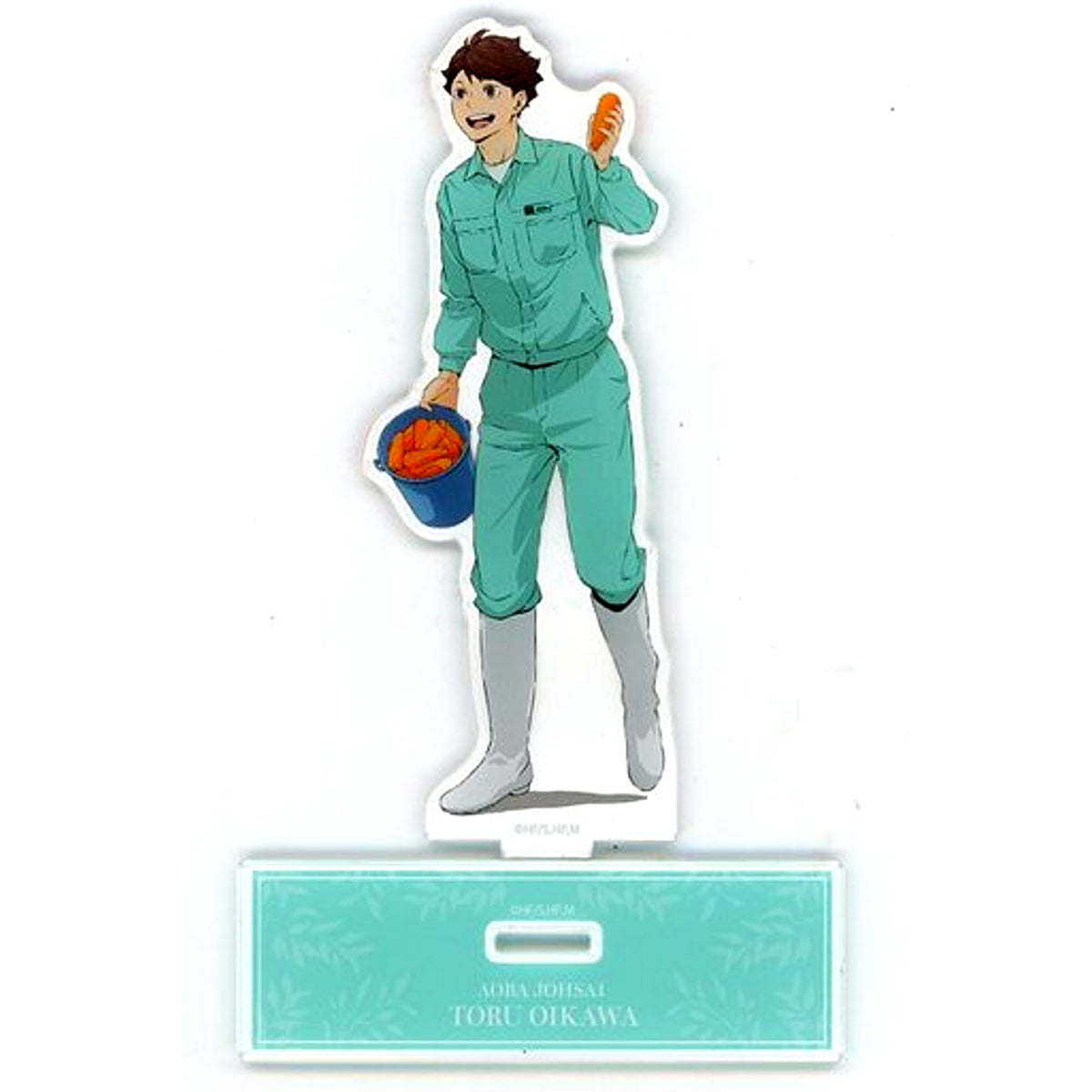 Toru Oikawa Haikyu!! x Tobu Zoo 2022 Collabo Illustration Vol. 2 Zookeeper Ver. BIG Acrylic Stand [USED]