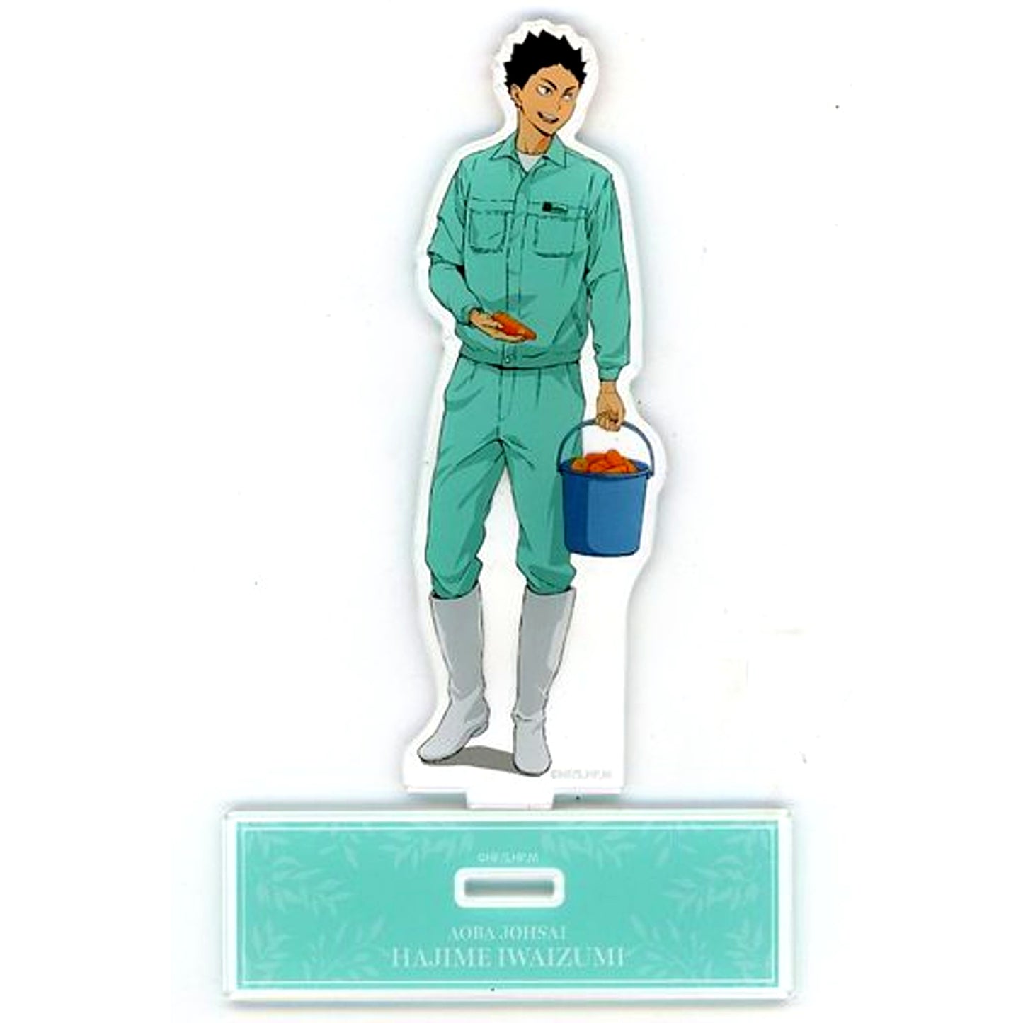 Hajime Iwaizumi Haikyu!! x Tobu Zoo 2022 Collabo Illustration Vol. 2 Zookeeper Ver. BIG Acrylic Stand [USED]