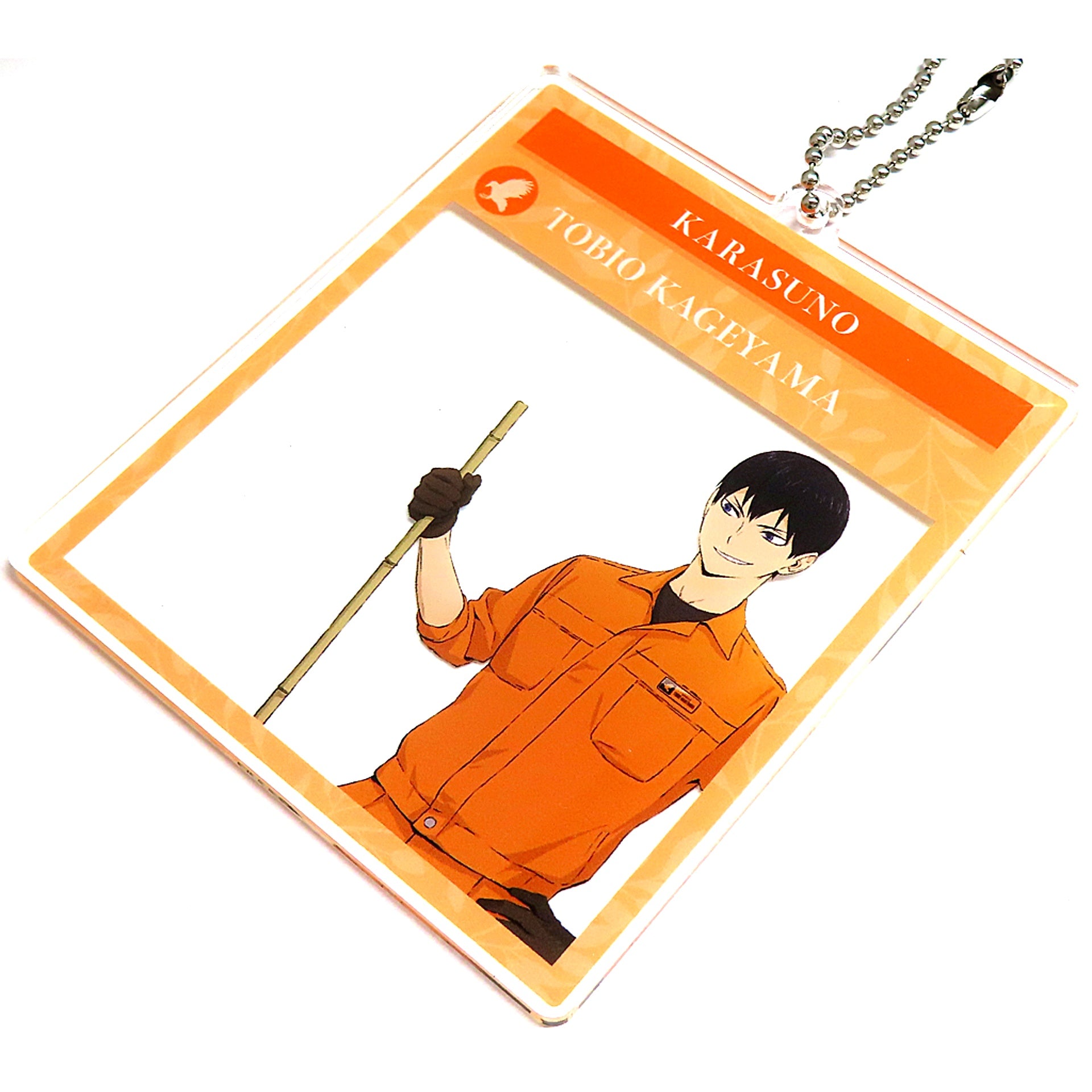 Tobio Kageyama Zookeeper Ver. Haikyu!! x Tobu Zoo 2022 Collabo Illustration Vol. 2 Photo Frame Style BIG Acrylic Keychain [USED]