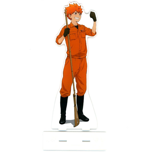 Shoyo Hinata Haikyu!! Extra Large Acrylic Stand Illustration Part 2 Zookeeper Ver. Tobu Zoo Collabo 2022 [USED]