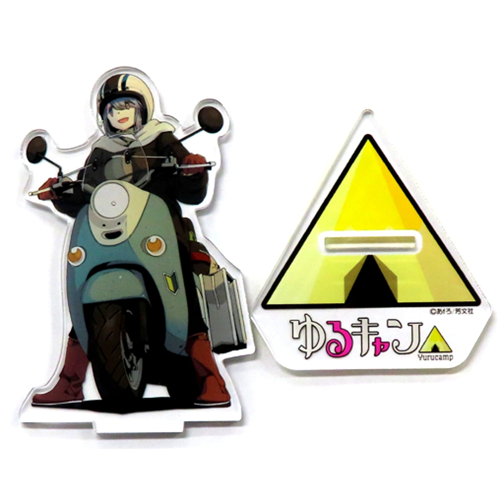 Rin Shima Laid-Back Camp in Kawanehoncho Acrylic Stand [USED]