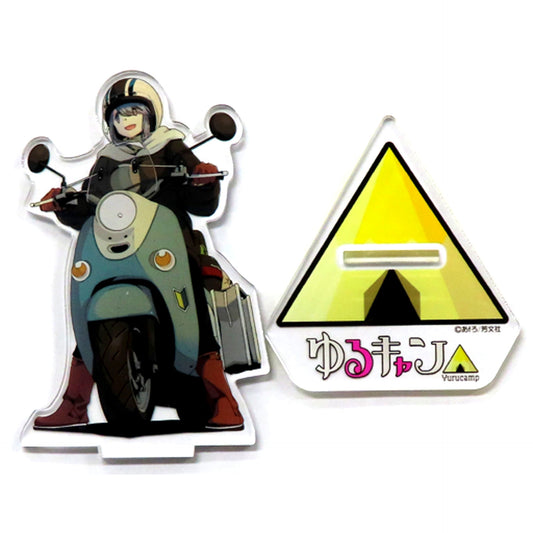 Rin Shima Laid-Back Camp in Kawanehoncho Acrylic Stand [USED]