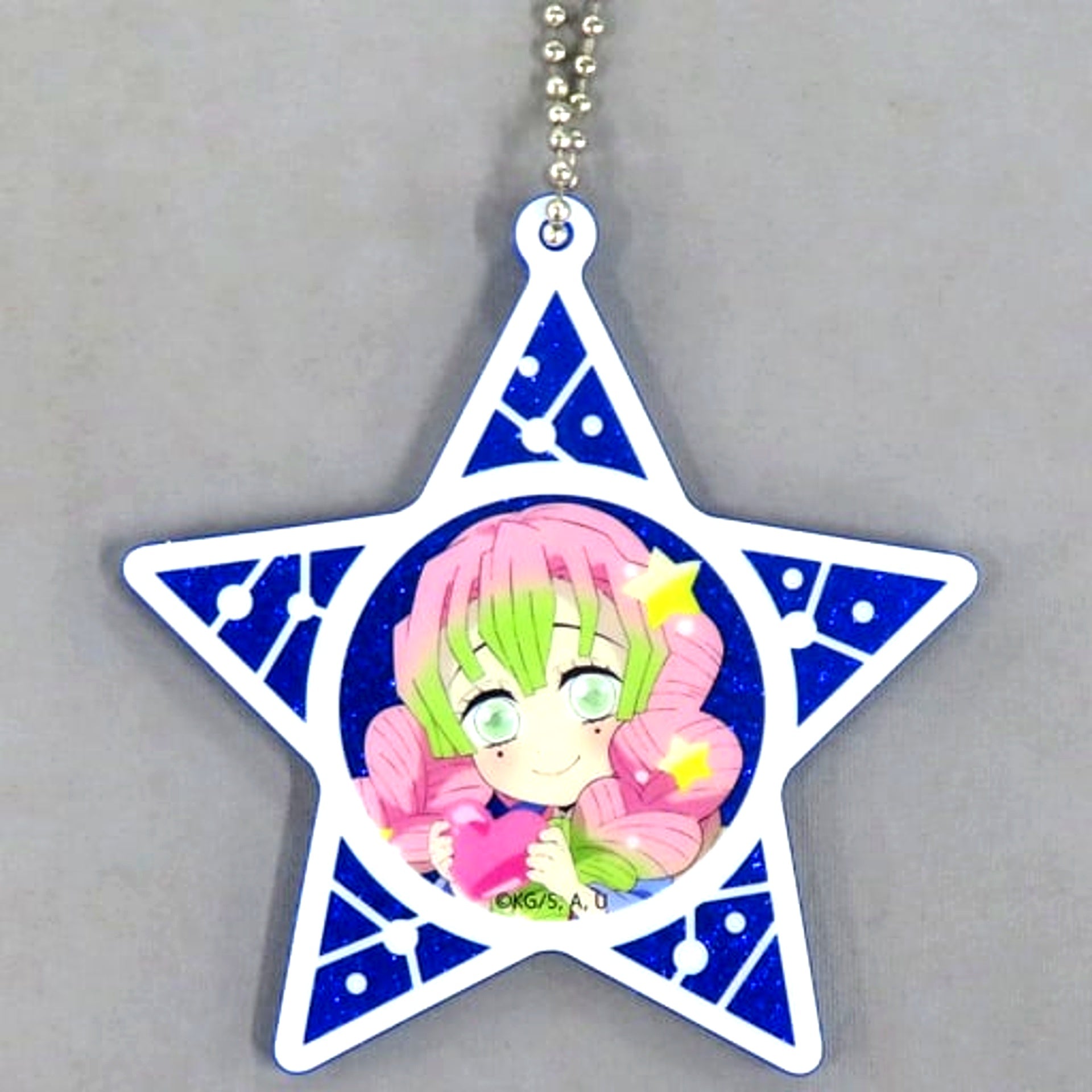 Mitsuri Kanroji Demon Slayer x ufotable Cafe x Machi Asobi Cafe 12 Constellations Event 2022 Random Star Shaped Charm A [USED]