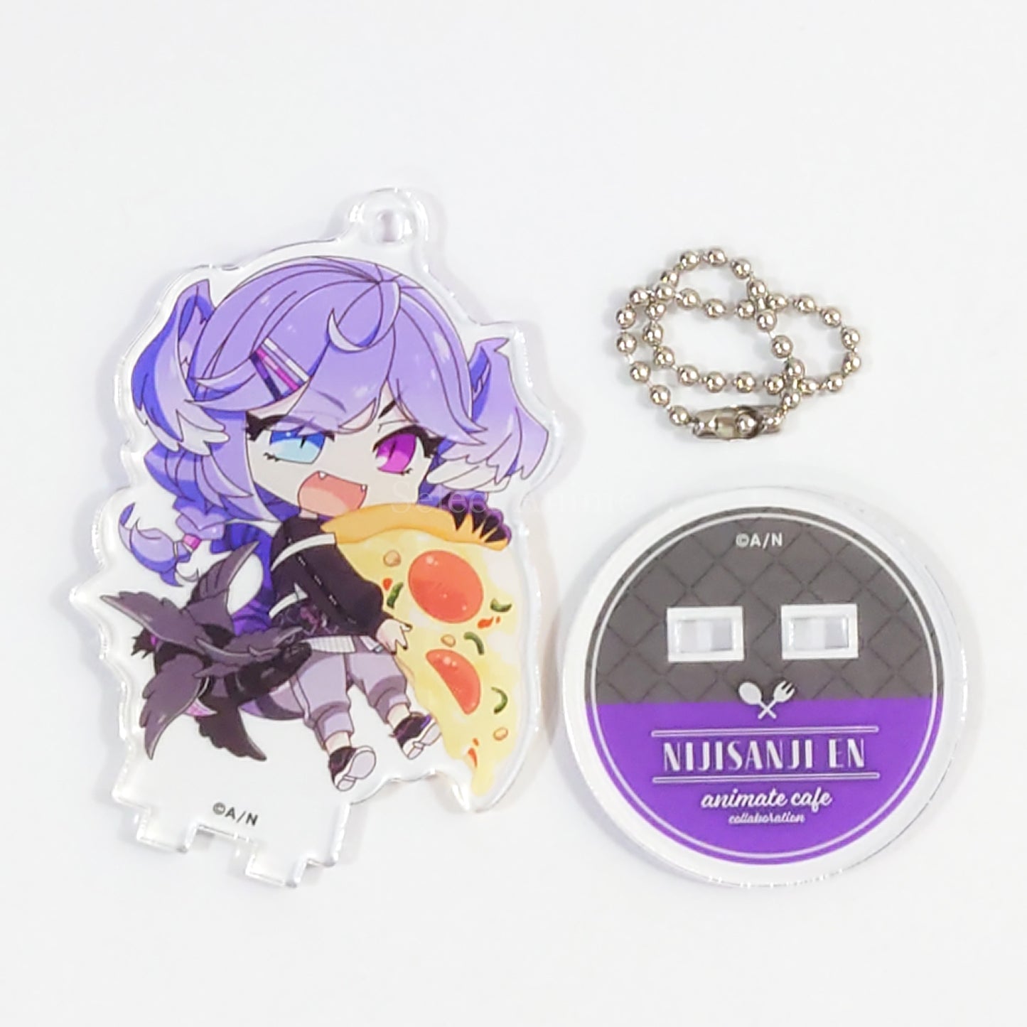 VTuber NIJISANJI EN Selen Tatsuki Trading Acrylic Stand Keychain Normal Costume Ver. animate Cafe Limited Keychains [USED]