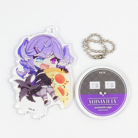 VTuber NIJISANJI EN Selen Tatsuki Trading Acrylic Stand Keychain Normal Costume Ver. animate Cafe Limited Keychains [USED] — photo 1