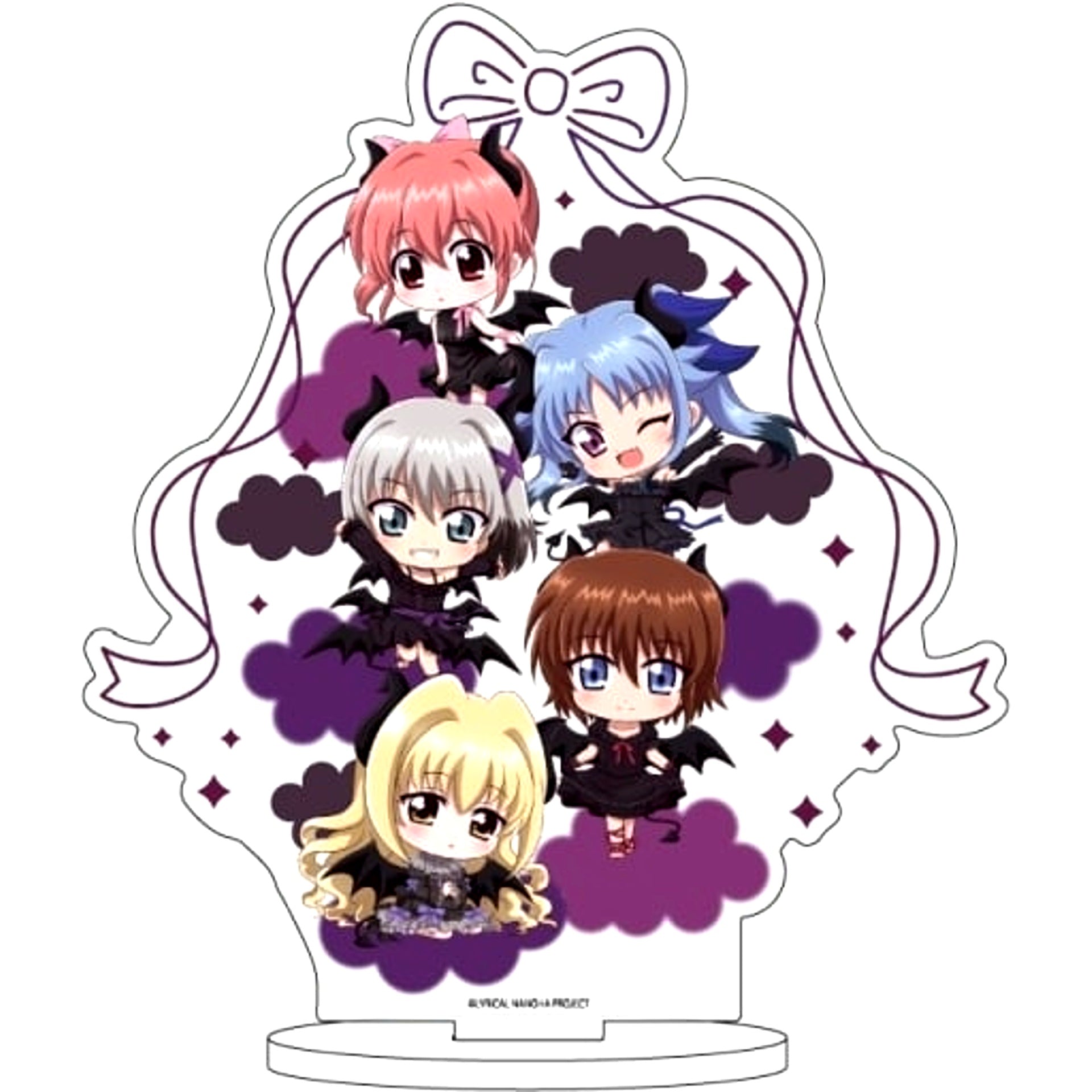02. Little Devil Ver. Mini Character Character Acrylic Figure Magical Girl Lyrical Nanoha Series [USED]