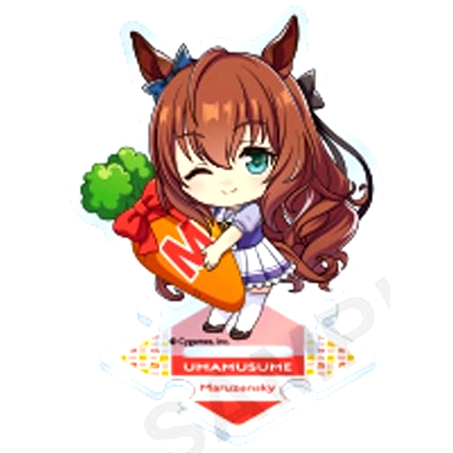 Maruzensky Uma Musume Pretty Derby Trading Connectable Petit Acrylic Stand [USED]