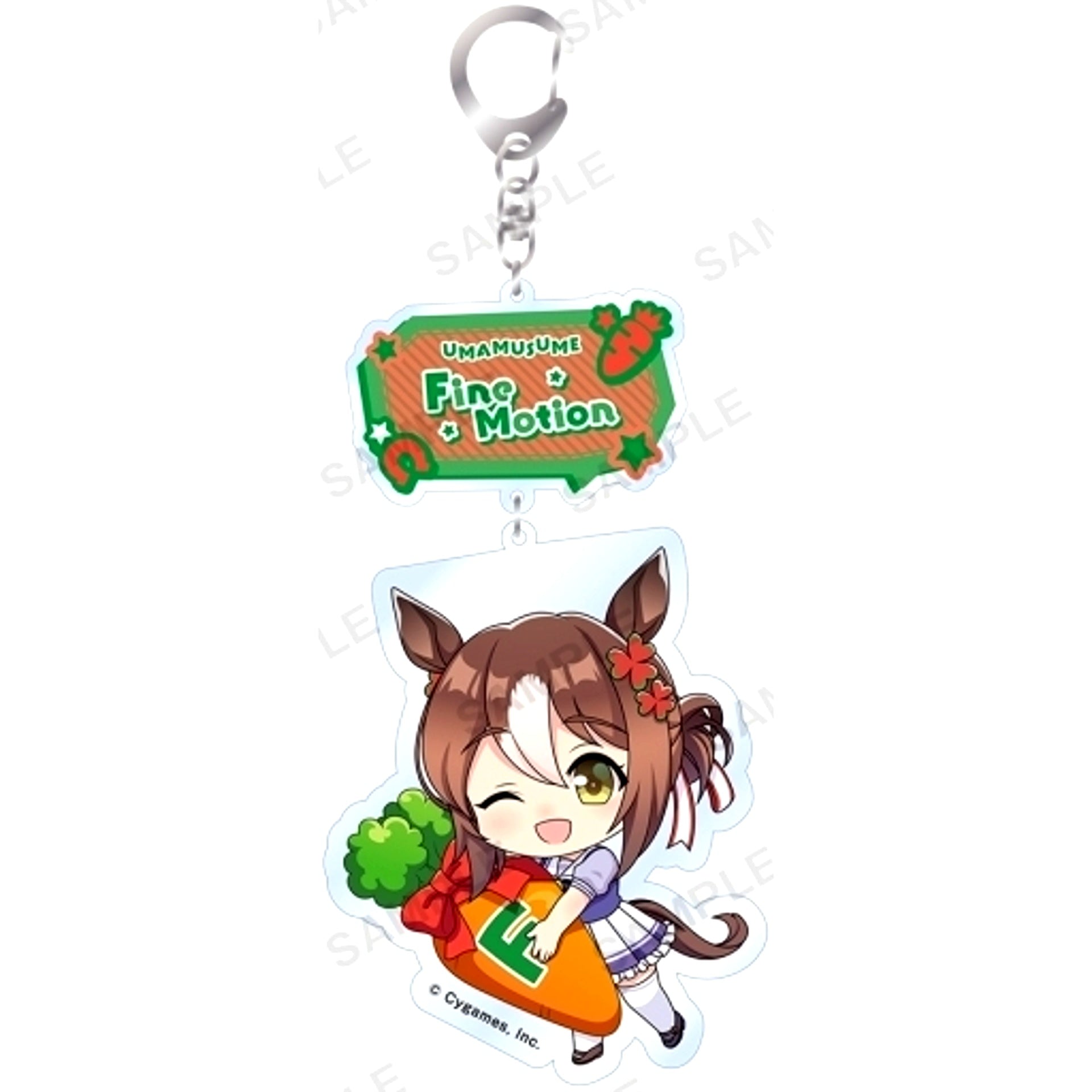 Fine Motion Uma Musume Pretty Derby Mugyumini Acrylic Keychain [USED]
