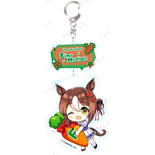 Fine Motion Uma Musume Pretty Derby Mugyumini Acrylic Keychain [USED]