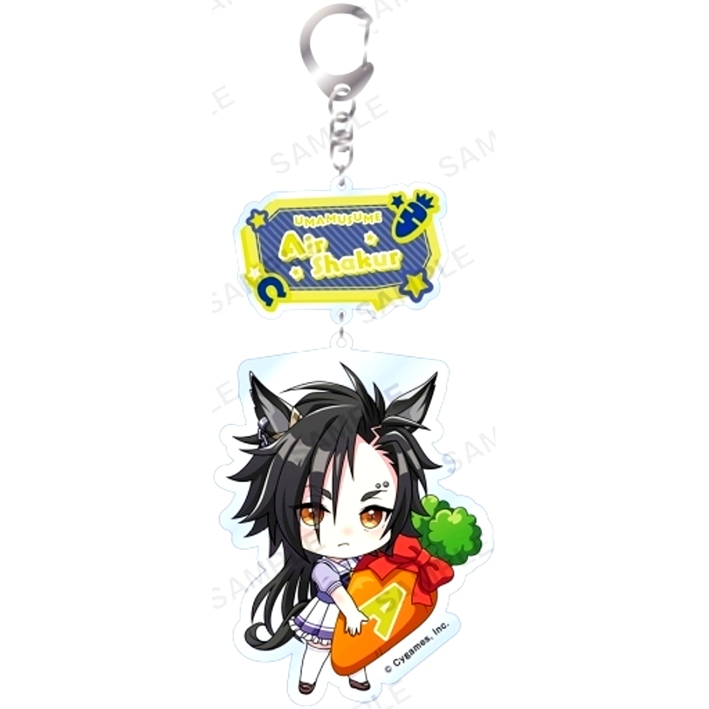 Air Shakur Uma Musume Pretty Derby Mugyumini Acrylic Keychain [USED]