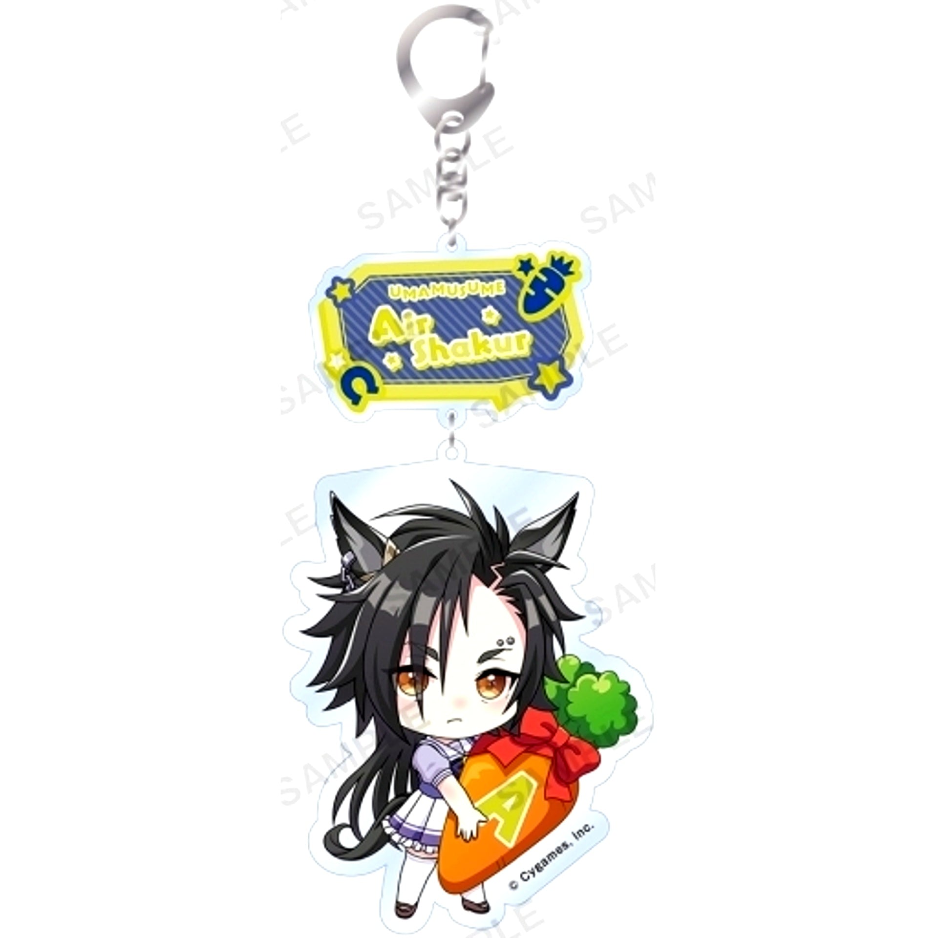 Air Shakur Uma Musume Pretty Derby Mugyumini Acrylic Keychain [USED]