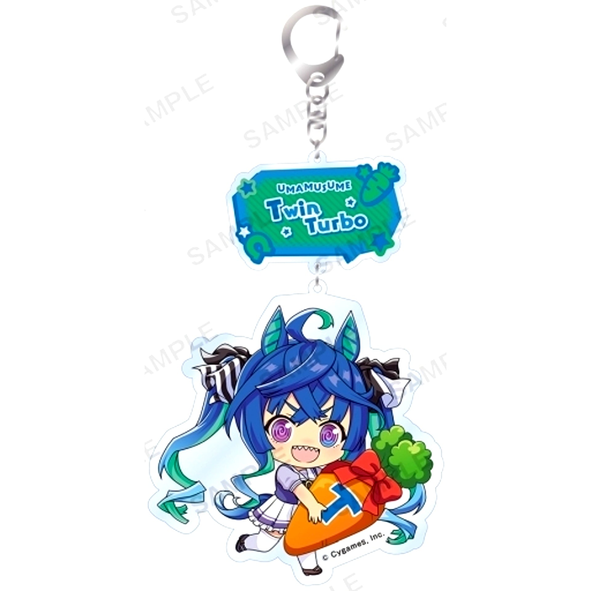 Twin Turbo Uma Musume Pretty Derby Mugyumini Acrylic Keychain [USED]