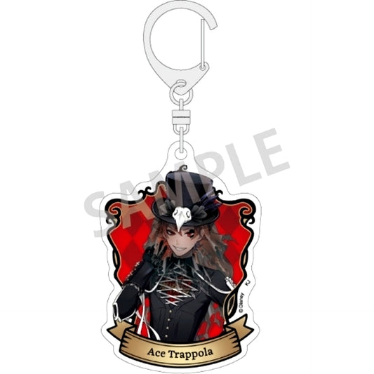 Ace Trappola Scary Dress Ver. Disney Twisted-Wonderland Trading Acrylic Keychain Vol. 1 [USED]