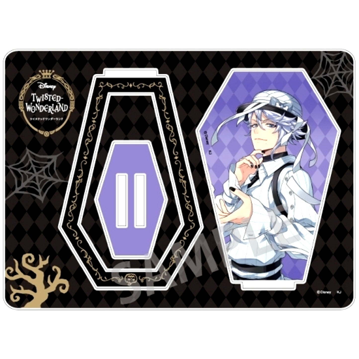 Azul Ashengrotto Scary Dress Ver. Disney Twisted Wonderland Frame Acrylic Stand [USED]