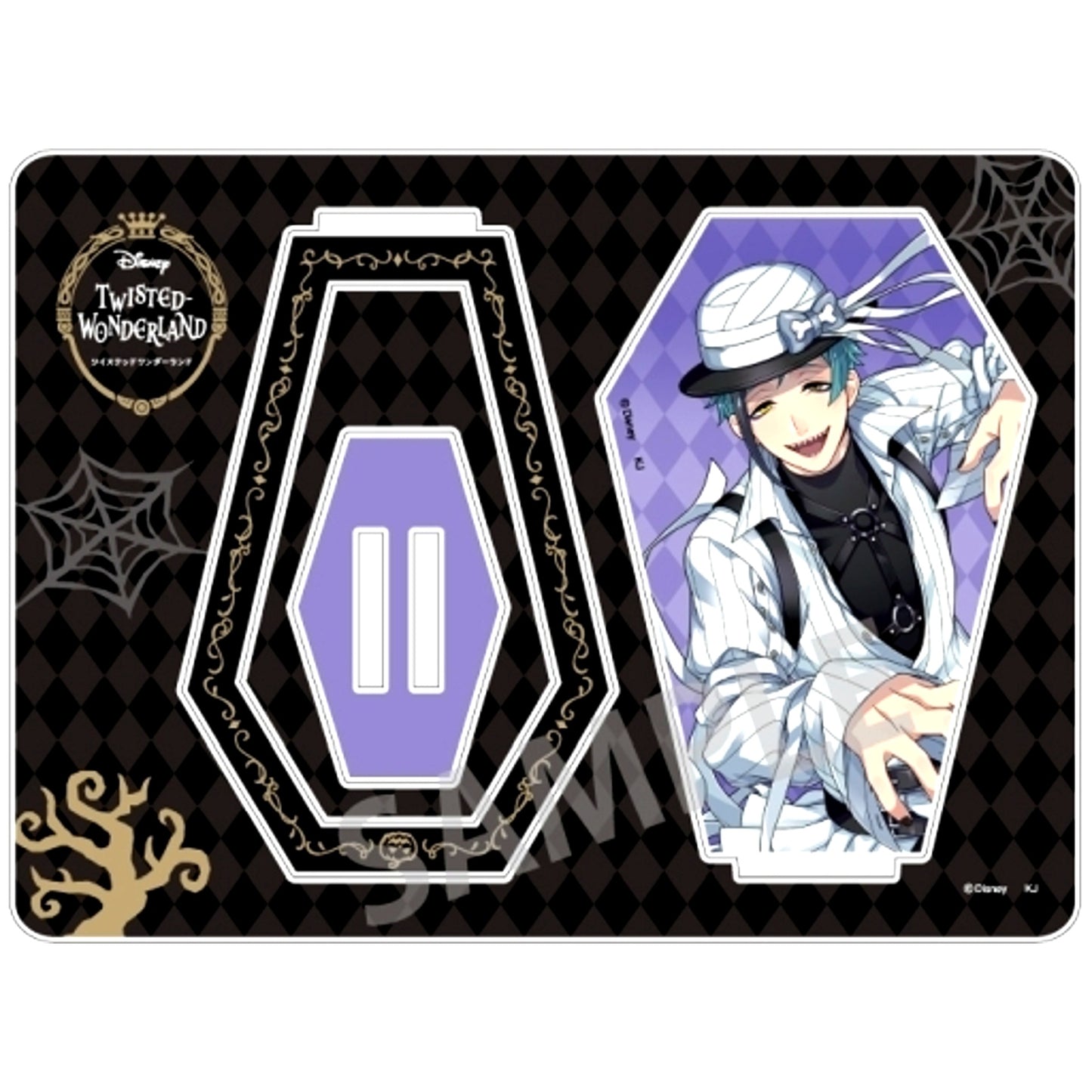 Floyd Leech Scary Dress Ver. Disney Twisted Wonderland Frame Acrylic Stand [USED]
