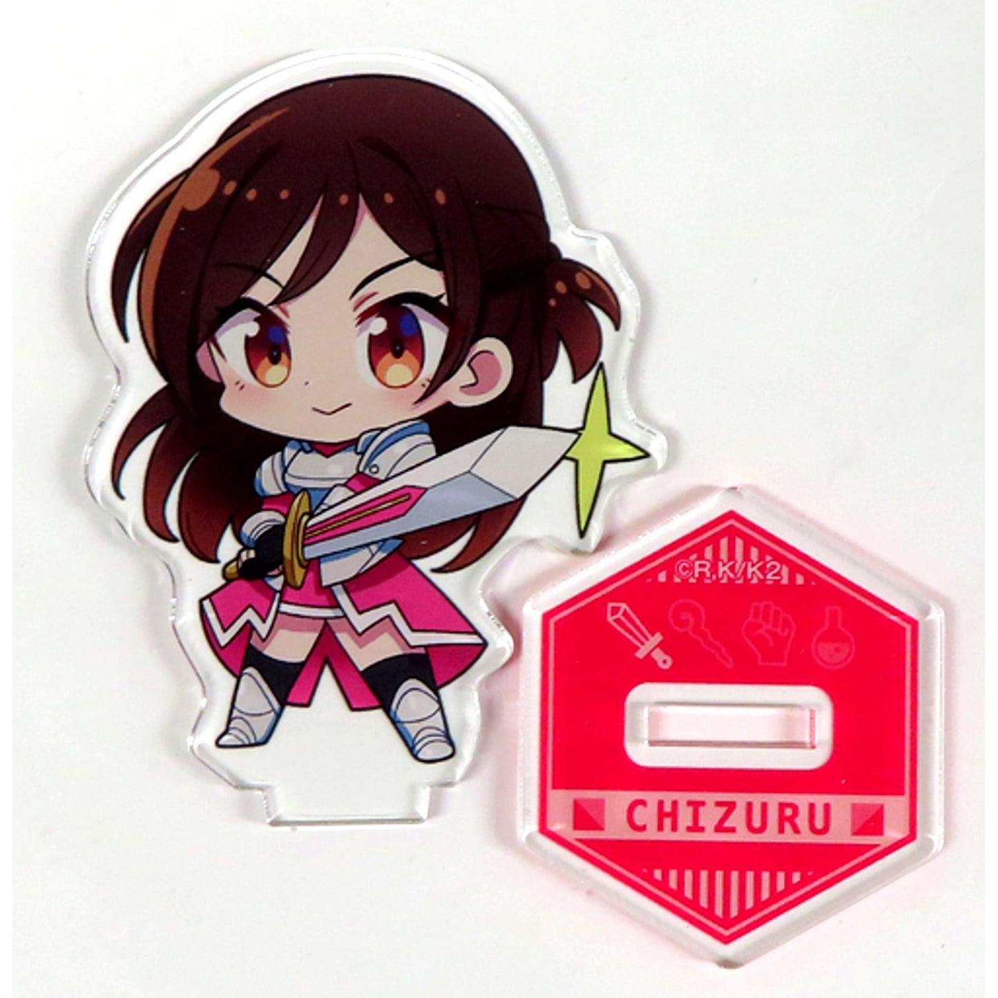 Chizuru Mizuhara Kanokari Quest Deformed Acrylic Stand Rent-a-Girlfriend x Don Quijote [USED]