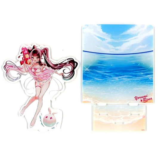 Yorumi Rena Acrylic Diorama Virtual YouTuber Nijisanji Summer Collection [USED]