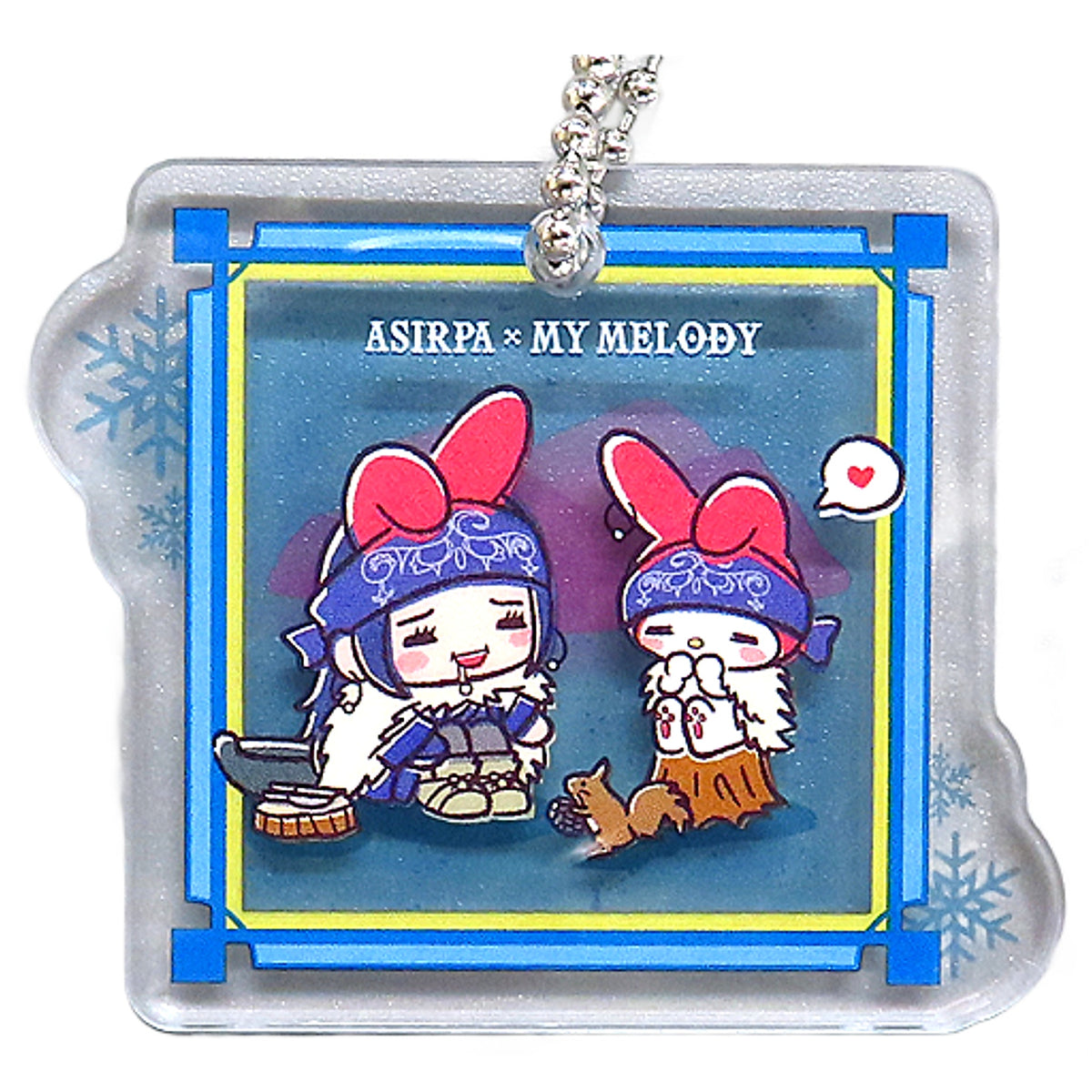 Asirpa My Melody Golden Kamuy X Sanrio Characters Acrylic Charms Charm [USED]