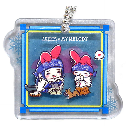 Asirpa My Melody Golden Kamuy X Sanrio Characters Acrylic Charms Charm [USED]