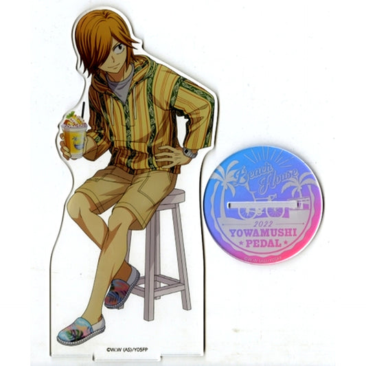 Hajime Aoyagi Yowamushi Pedal LIMIT BREAK Big Acrylic Stand POP UP STORE in Loft [USED]