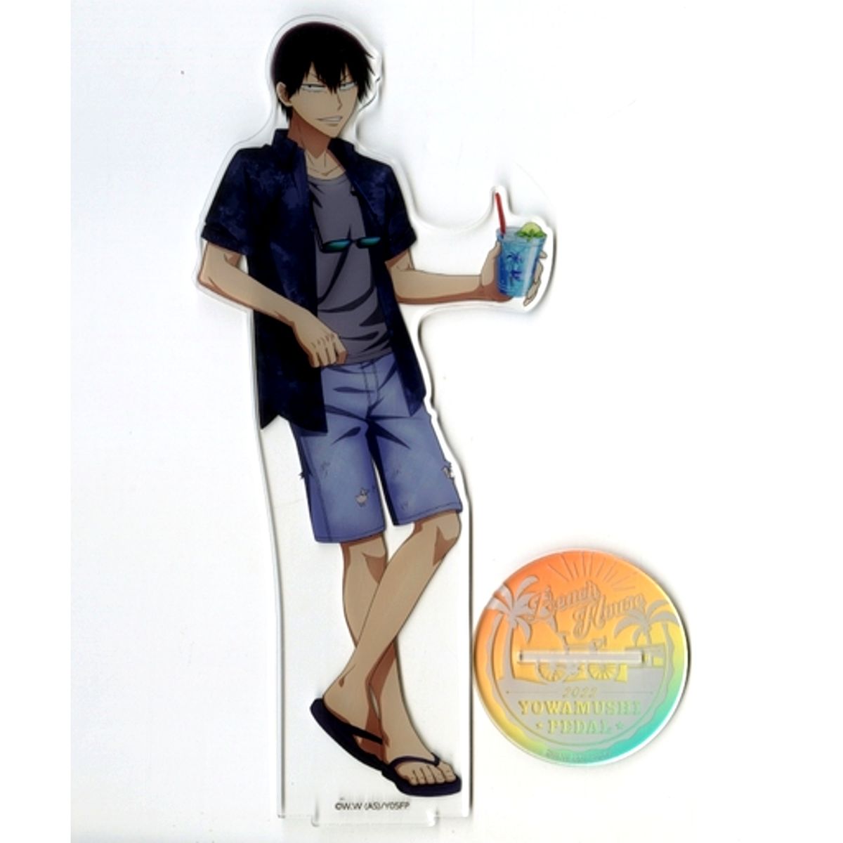 Yasutomo Arakita Big Acrylic Stand Yowamushi Pedal: Limit Break POP UP STORE in LOFT [USED]