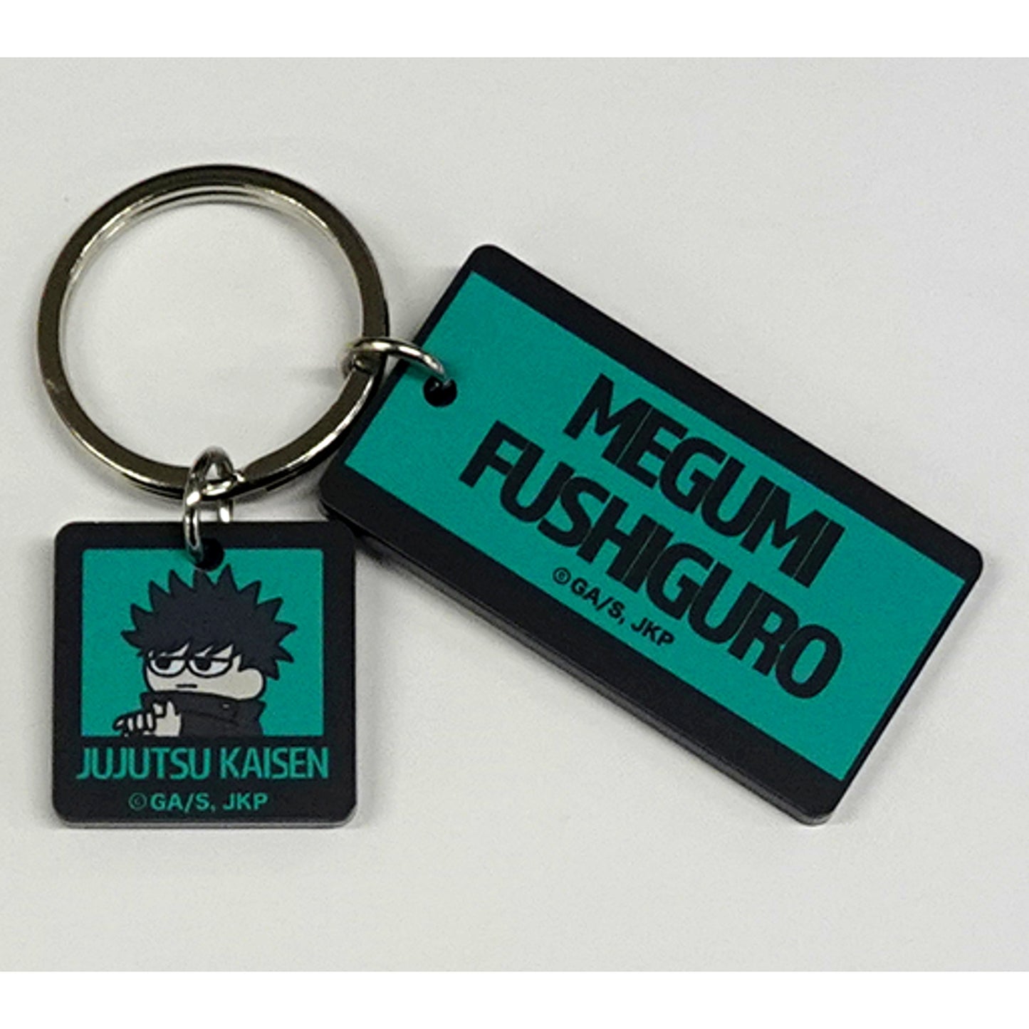 Megumi Fushiguro Jujutsu Kaisen PLAZA in Loft Jirori Double Rubber Painted Acrylic Keychain [USED]