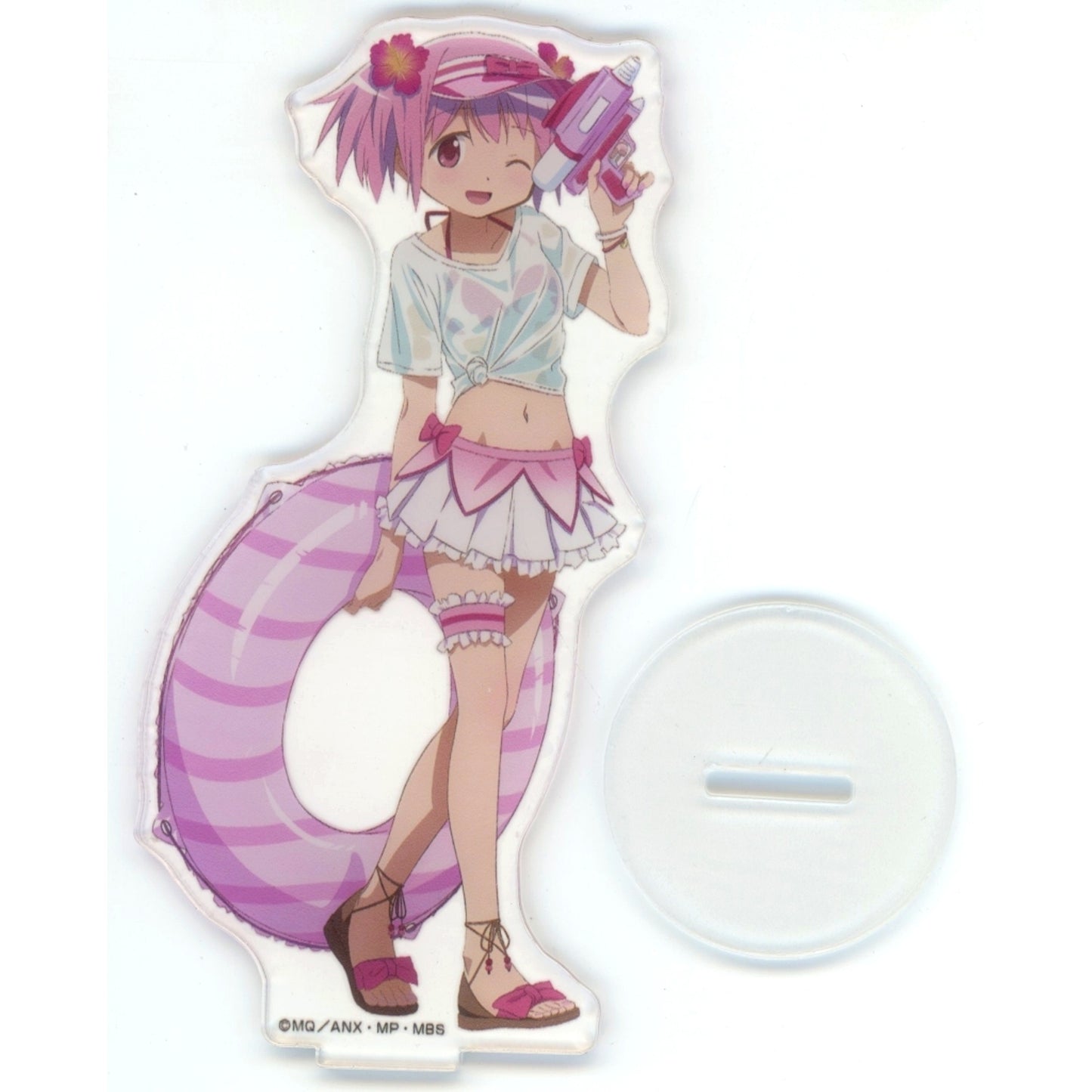Madoka Kaname Puella Magi Madoka Magica x Don Quijote Illustration BIG Acrylic Stand [USED]