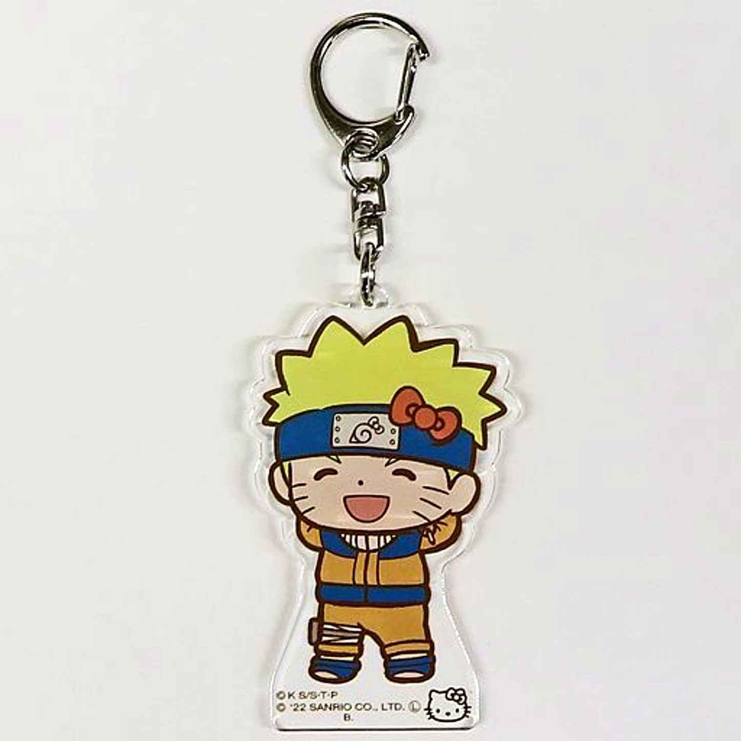 Naruto Uzumaki Hapikuro Naruto x Sanrio Characters Acrylic Charm Naruto Series ver. [USED]