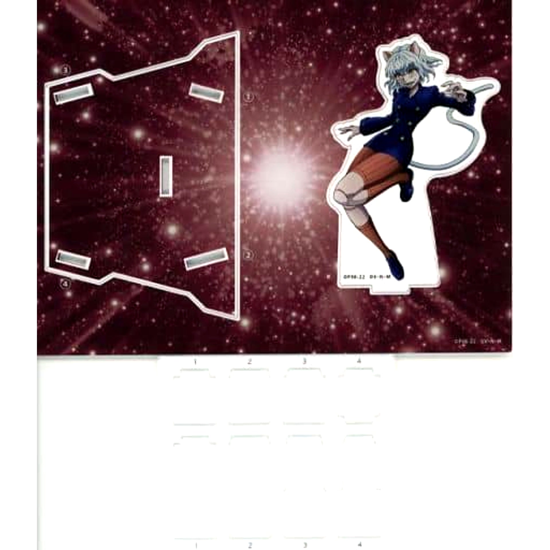 Neferpitou Hunter x Hunter WEB Kuji Vol. 3 Decisive Battle Chimera Ant!! Acrylic Stand Prize C-6 [USED]